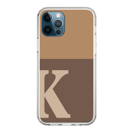 Slim Protection Case［ Original - initial two tone - K brown ］