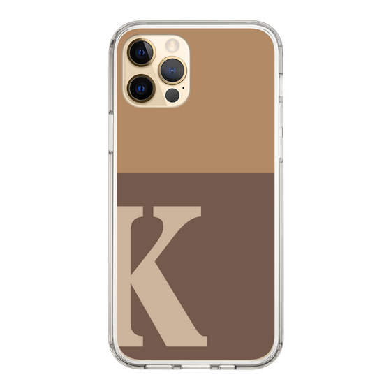 Slim Protection Case［ Original - initial two tone - K brown ］