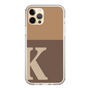 Slim Protection Case［ Original - initial two tone - K brown ］