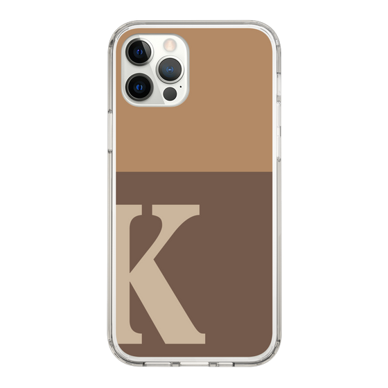 Slim Protection Case［ Original - initial two tone - K brown ］