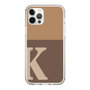 Slim Protection Case［ Original - initial two tone - K brown ］