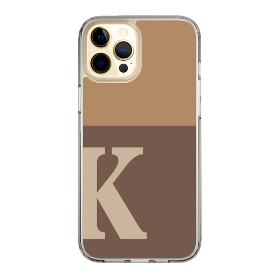 Slim Protection Case［ Original - initial two tone - K brown ］