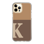 Slim Protection Case［ Original - initial two tone - K brown ］