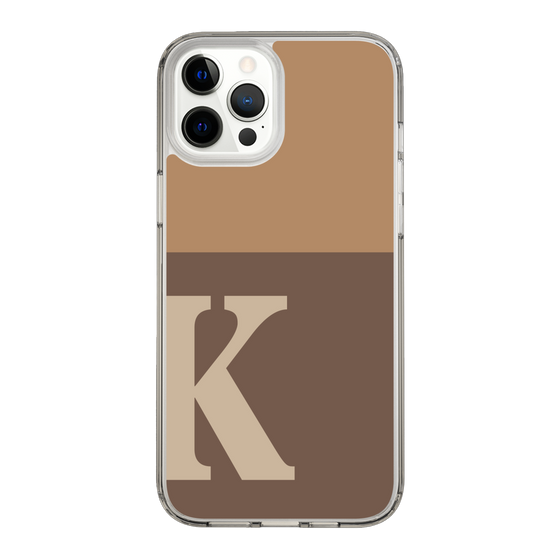 Slim Protection Case［ Original - initial two tone - K brown ］