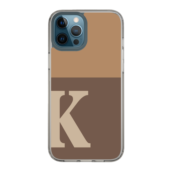 Slim Protection Case［ Original - initial two tone - K brown ］