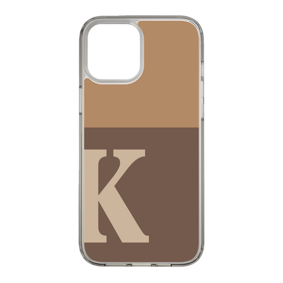 Slim Protection Case［ Original - initial two tone - K brown ］
