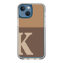 Slim Protection Case［ Original - initial two tone - K brown ］