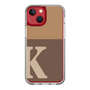 Slim Protection Case［ Original - initial two tone - K brown ］