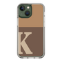 Slim Protection Case［ Original - initial two tone - K brown ］