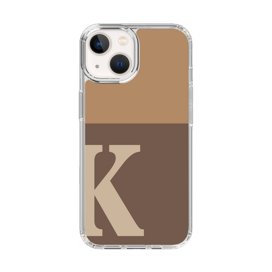 Slim Protection Case［ Original - initial two tone - K brown ］
