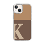 Slim Protection Case［ Original - initial two tone - K brown ］