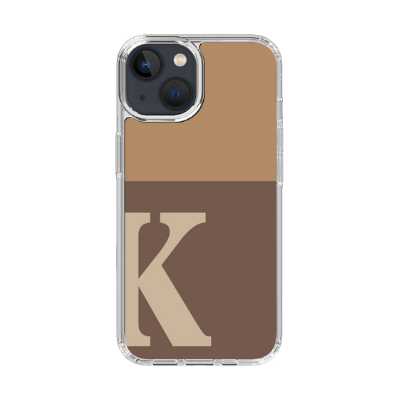 Slim Protection Case［ Original - initial two tone - K brown ］