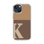 Slim Protection Case［ Original - initial two tone - K brown ］