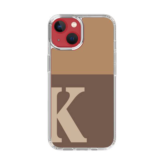 Slim Protection Case［ Original - initial two tone - K brown ］