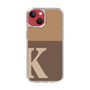 Slim Protection Case［ Original - initial two tone - K brown ］
