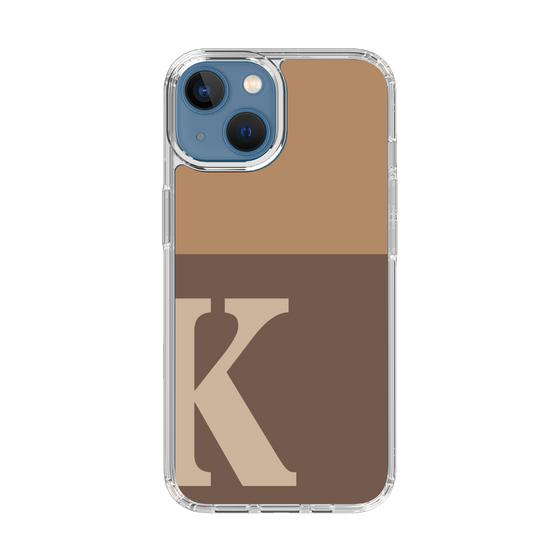 Slim Protection Case［ Original - initial two tone - K brown ］