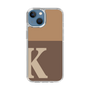 Slim Protection Case［ Original - initial two tone - K brown ］