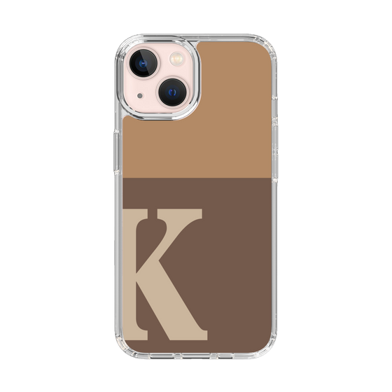 Slim Protection Case［ Original - initial two tone - K brown ］