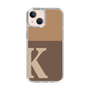 Slim Protection Case［ Original - initial two tone - K brown ］