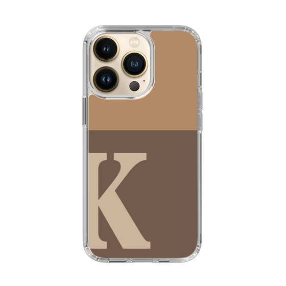Slim Protection Case［ Original - initial two tone - K brown ］