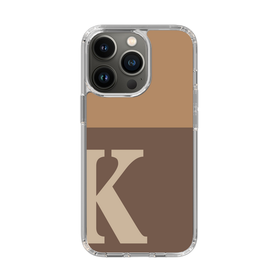 Slim Protection Case［ Original - initial two tone - K brown ］