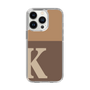 Slim Protection Case［ Original - initial two tone - K brown ］