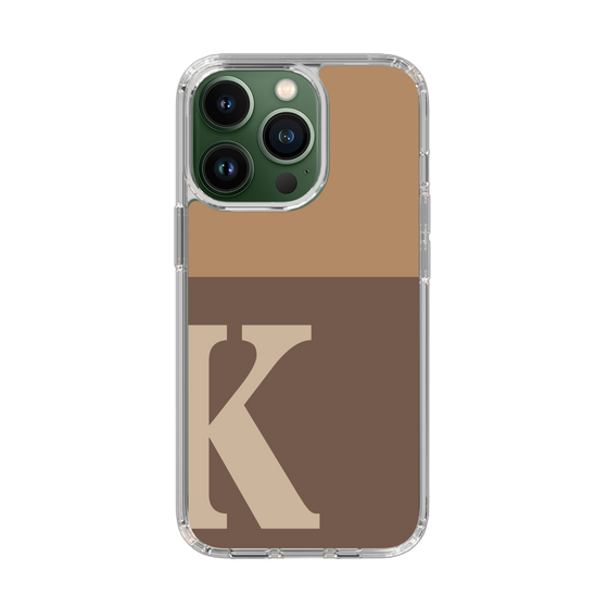 Slim Protection Case［ Original - initial two tone - K brown ］