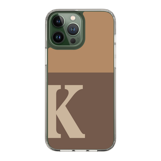 Slim Protection Case［ Original - initial two tone - K brown ］