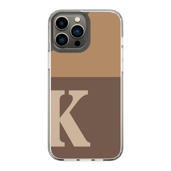 Slim Protection Case［ Original - initial two tone - K brown ］