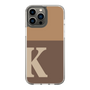 Slim Protection Case［ Original - initial two tone - K brown ］