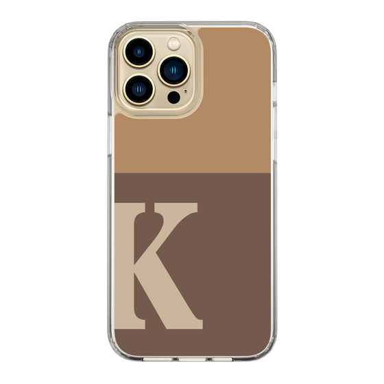 Slim Protection Case［ Original - initial two tone - K brown ］