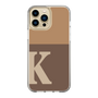 Slim Protection Case［ Original - initial two tone - K brown ］