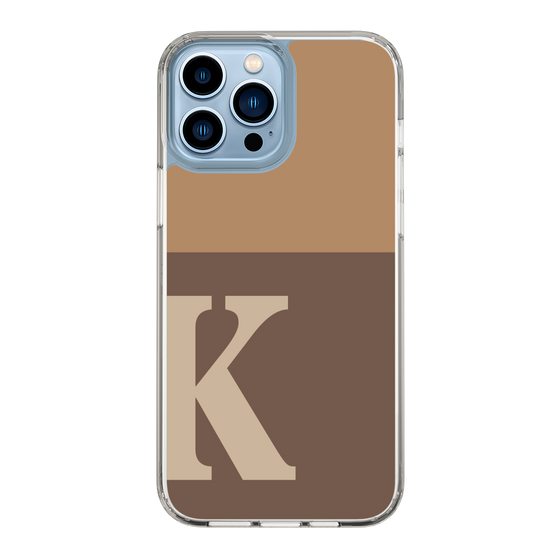 Slim Protection Case［ Original - initial two tone - K brown ］