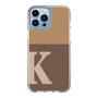 Slim Protection Case［ Original - initial two tone - K brown ］