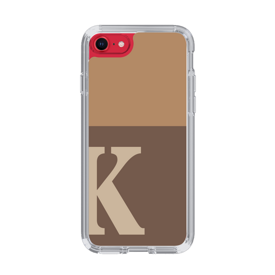 Slim Protection Case［ Original - initial two tone - K brown ］