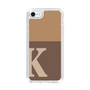 Slim Protection Case［ Original - initial two tone - K brown ］
