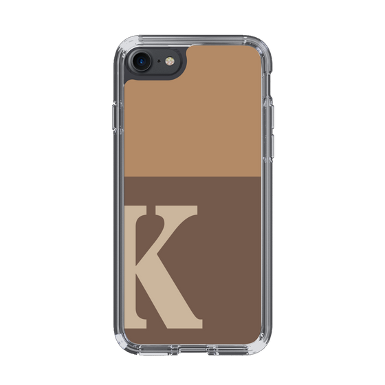 Slim Protection Case［ Original - initial two tone - K brown ］