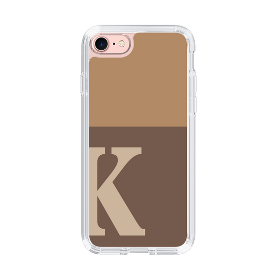 Slim Protection Case［ Original - initial two tone - K brown ］