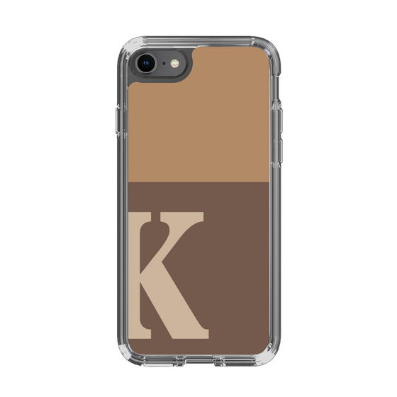 Slim Protection Case［ Original - initial two tone - K brown ］