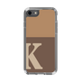 Slim Protection Case［ Original - initial two tone - K brown ］