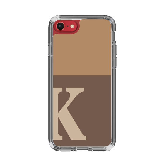 Slim Protection Case［ Original - initial two tone - K brown ］