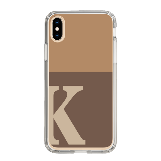 Slim Protection Case［ Original - initial two tone - K brown ］