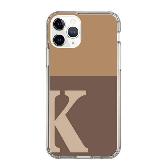 Slim Protection Case［ Original - initial two tone - K brown ］