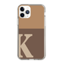 Slim Protection Case［ Original - initial two tone - K brown ］