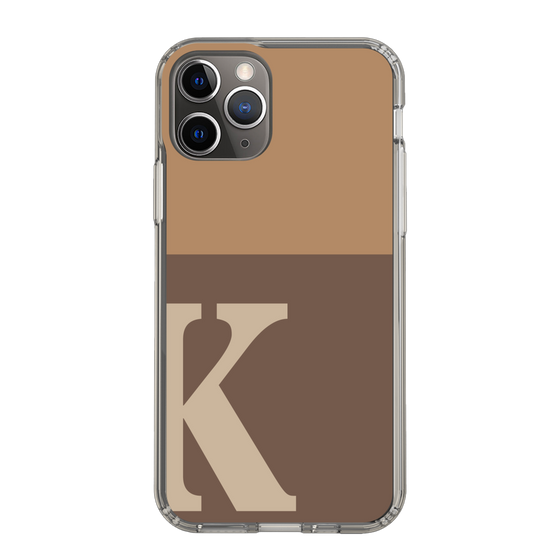 Slim Protection Case［ Original - initial two tone - K brown ］