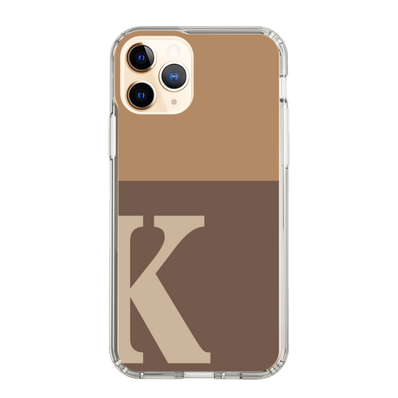 Slim Protection Case［ Original - initial two tone - K brown ］