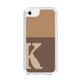 Slim Protection Case［ Original - initial two tone - K brown ］