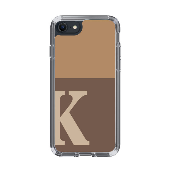Slim Protection Case［ Original - initial two tone - K brown ］
