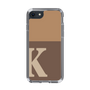 Slim Protection Case［ Original - initial two tone - K brown ］