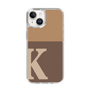 Slim Protection Case［ Original - initial two tone - K brown ］